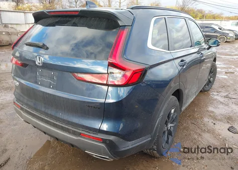 2025 Honda Cr-V Hybrid Sport-L из США, поврежденный, VIN 7FARS6H86SE009454